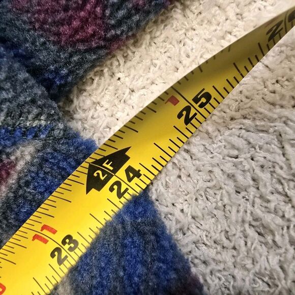 Vintage Columbia Jacket Mens XL Fleece Abstract Aztec Full Zip Made in USA - Picture 13 of 14